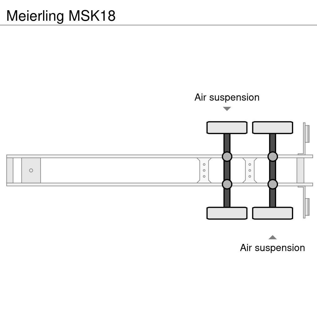 Meierling MSK18 Kippipuoliperävaunut