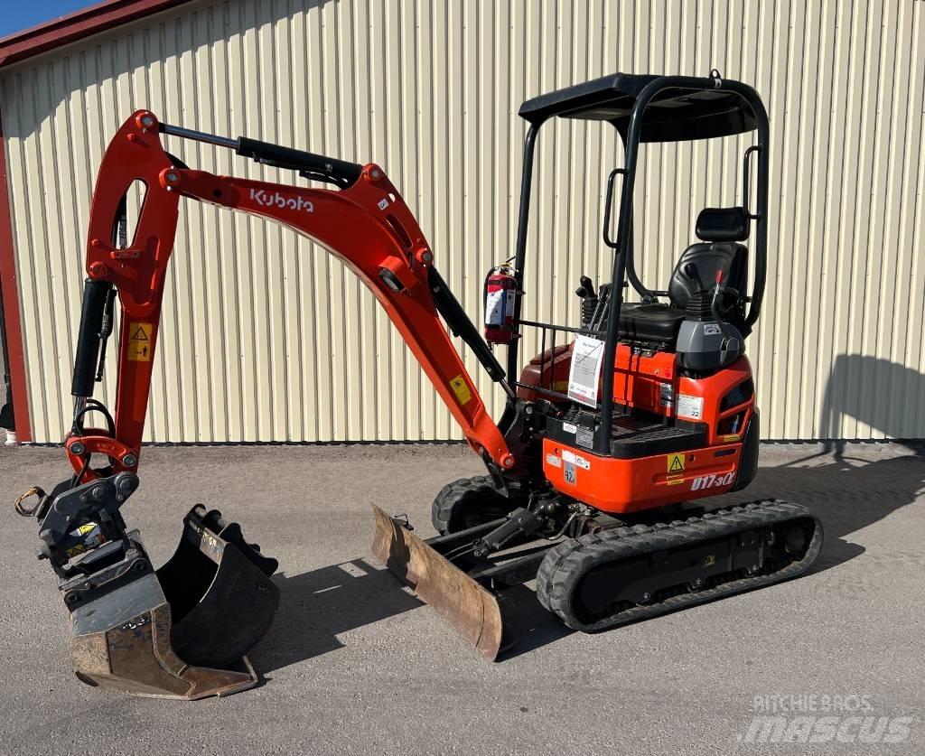 Kubota U 17-3 Minikaivukoneet < 7t