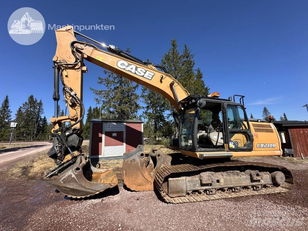 CASE CX 210 D Telakaivukoneet