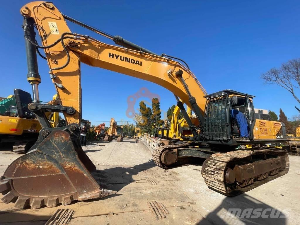Hyundai Robex 520 VS Telakaivukoneet