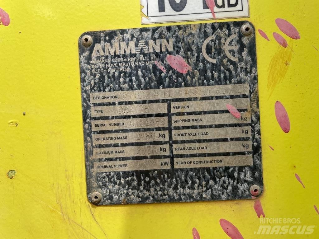 Ammann ARX 26 Tandemjyrät