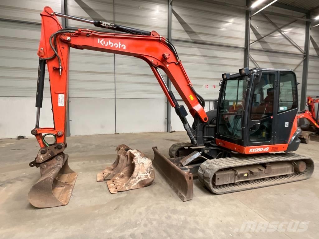 Kubota KX 080-4 A Midikaivukoneet 7t - 12t