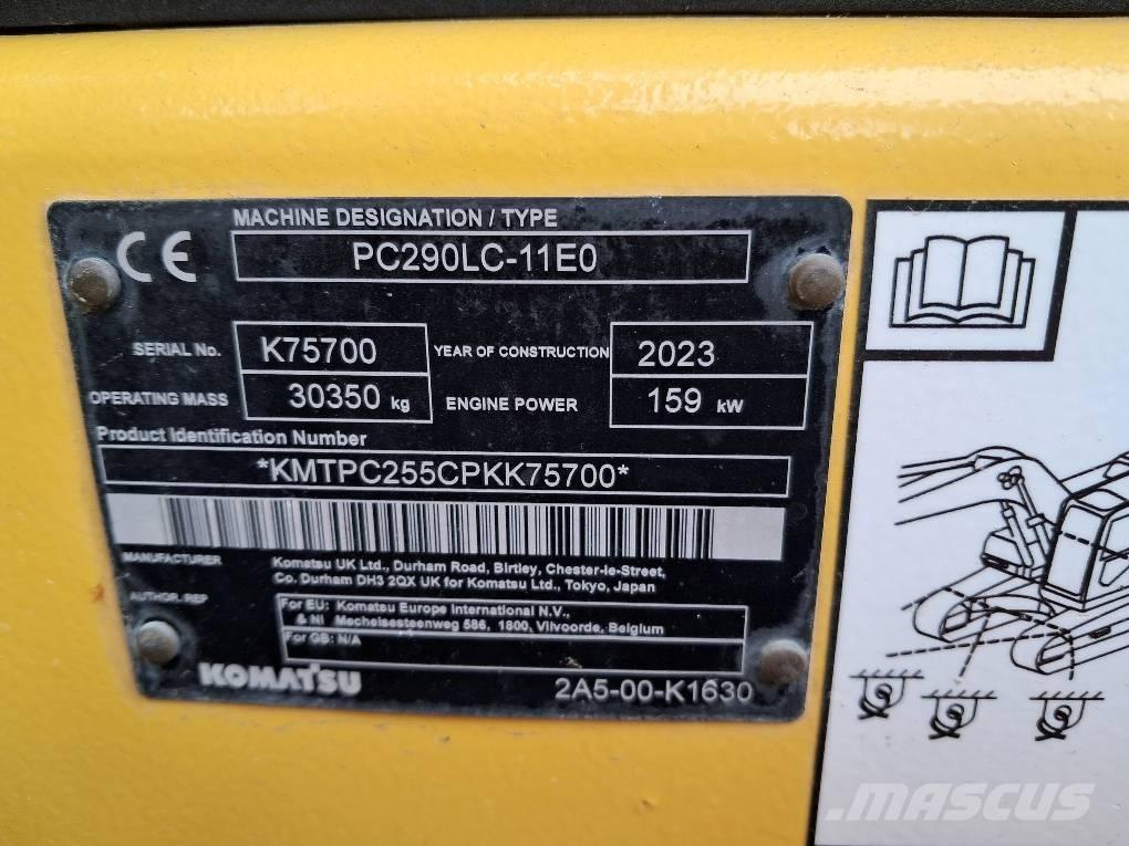 Komatsu PC290LC-11EO Telakaivukoneet
