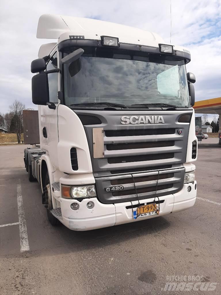 Scania G 420 Kontti-/tasonostoautot