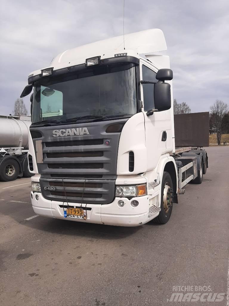 Scania G 420 Kontti-/tasonostoautot