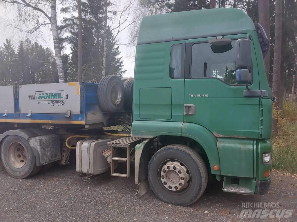 MAN TGA18.410 Vetopöytäautot