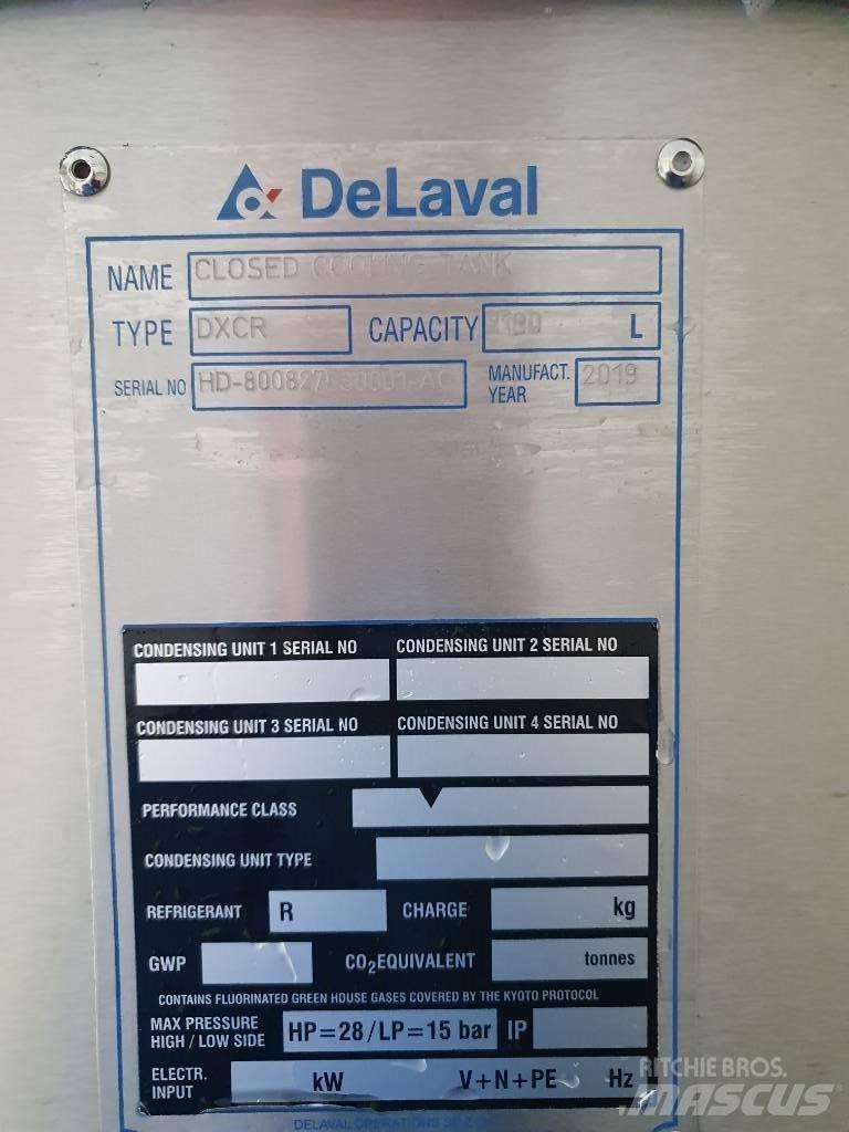 Delaval DXCR1100 Maidon säilytyslaitteet