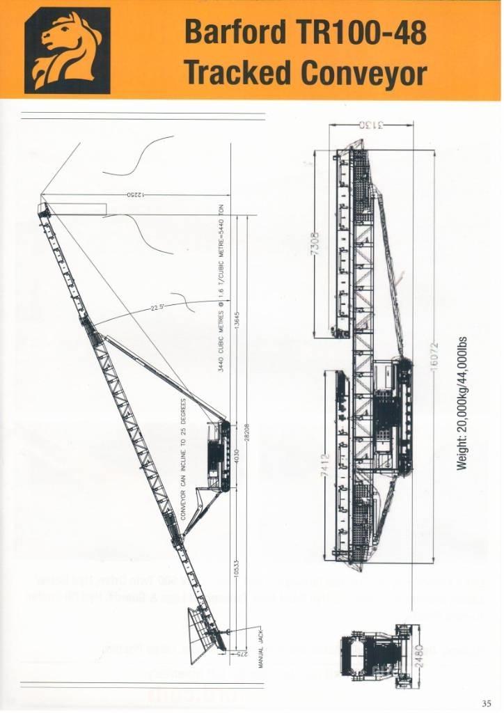 Barford TR100-48 Kuljettimet