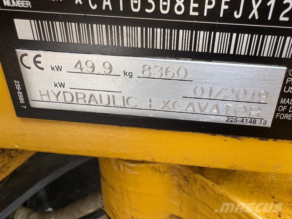 CAT 308 E 2 CR Midikaivukoneet 7t - 12t