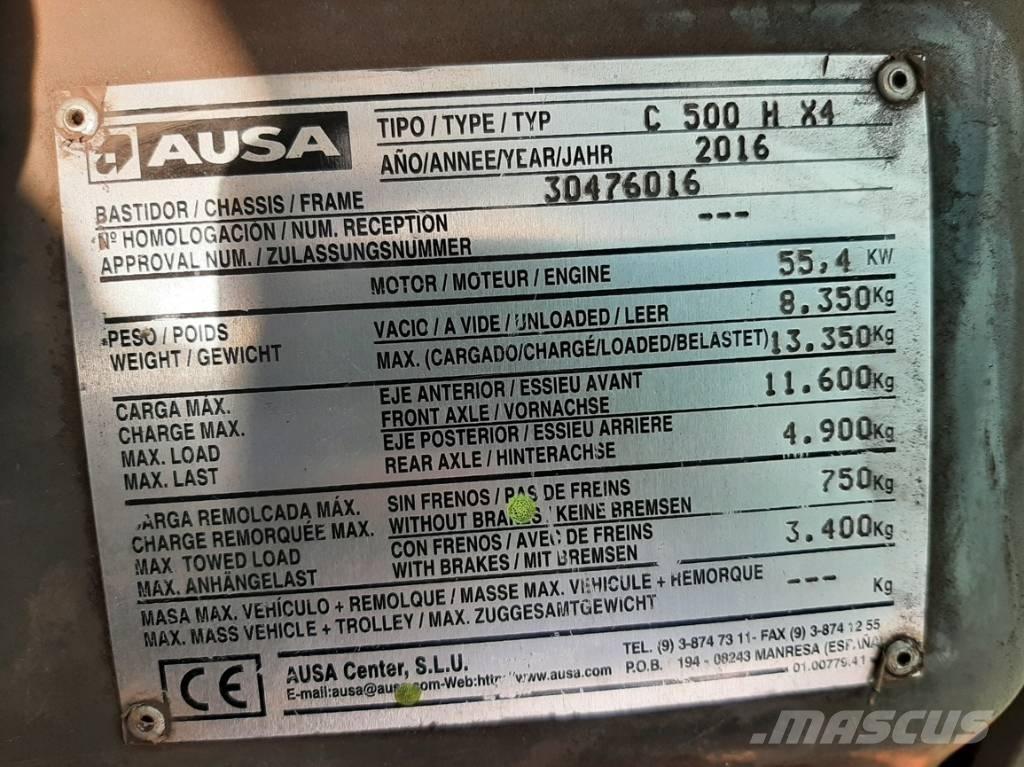 Ausa C 500 H X4 Maastotrukit