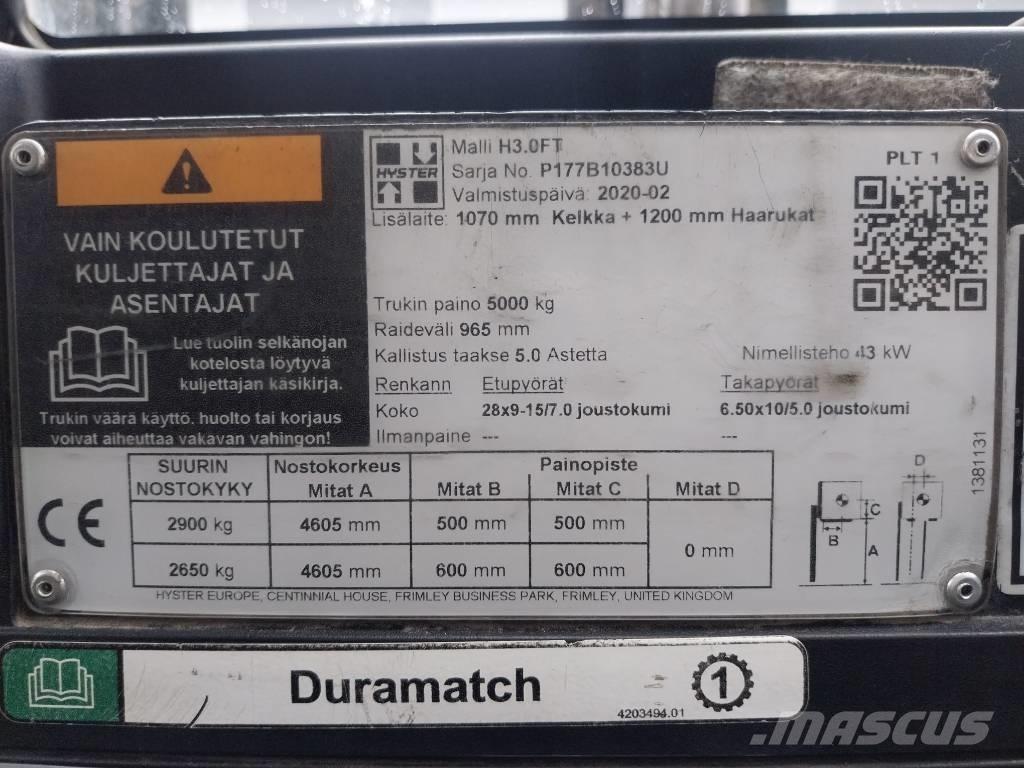 Hyster H 30 FT Dieseltrukit