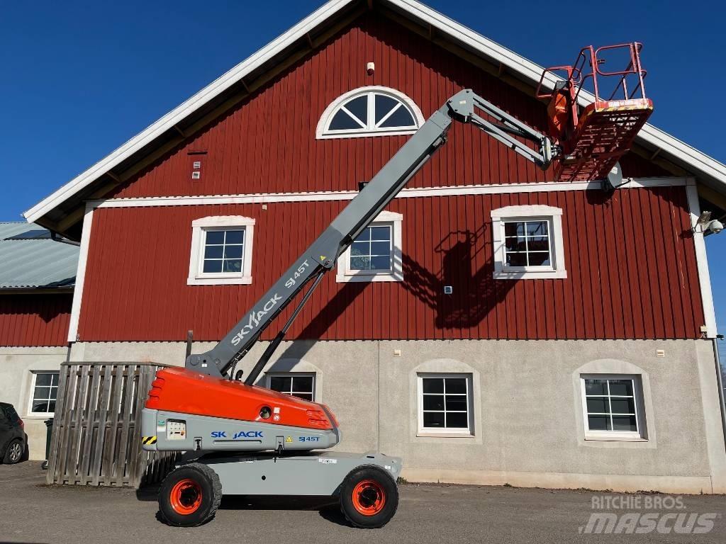 SkyJack SJ 45 T Teleskooppipuominostimet