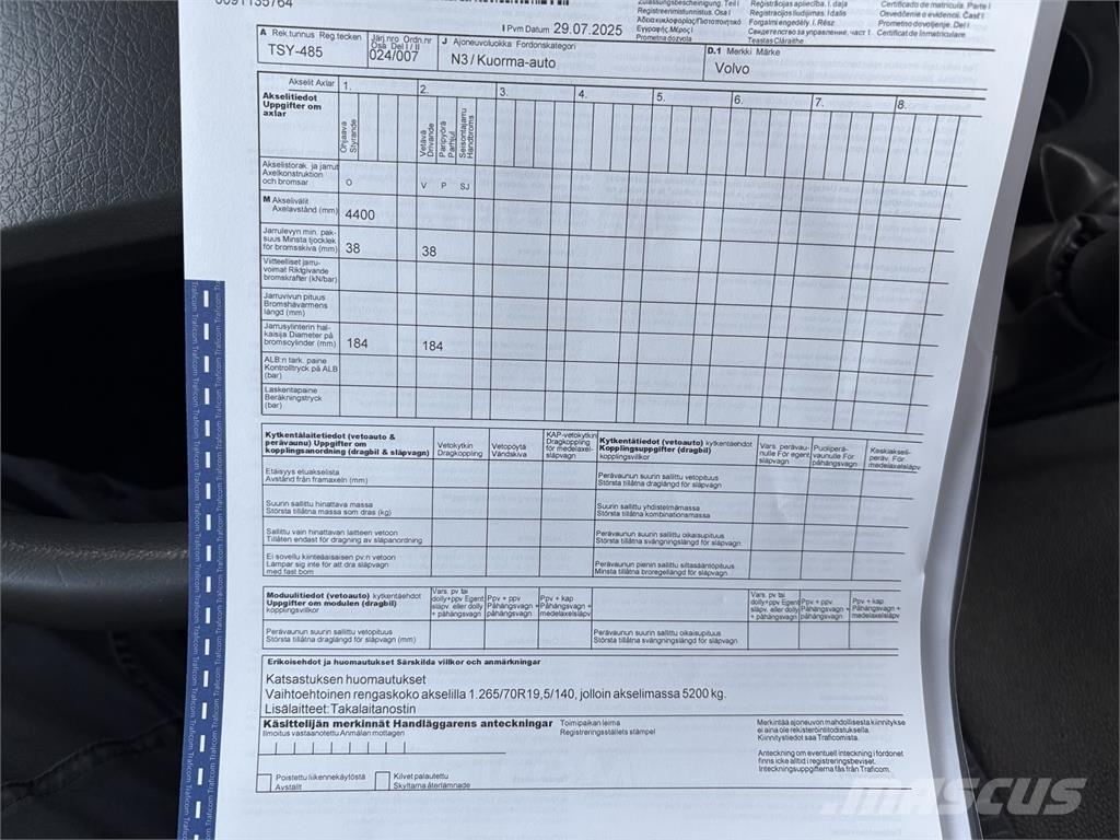 Volvo FL240 4x2 Umpikorikuorma-autot