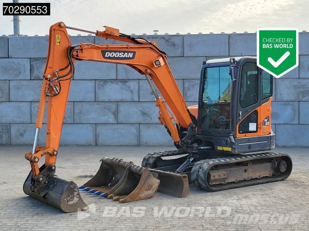 Doosan DX63-3 Minikaivukoneet < 7t