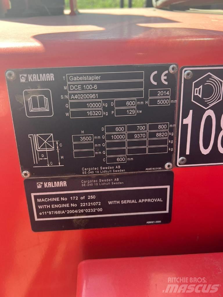 Kalmar DCE100-6 Dieseltrukit