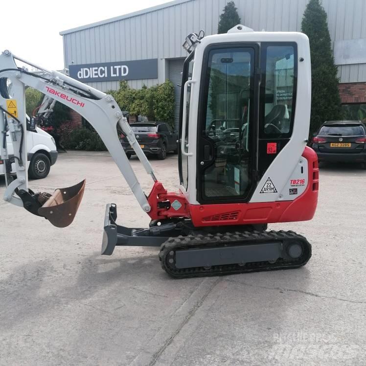 Takeuchi TB216 Minikaivukoneet < 7t