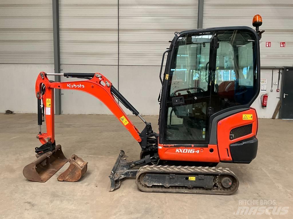 Kubota KX 016-4 Minikaivukoneet < 7t