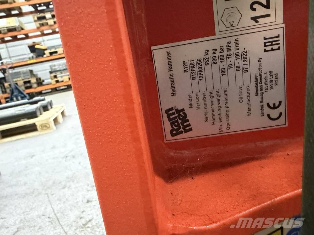 Rammer R12P Iskuvasarat