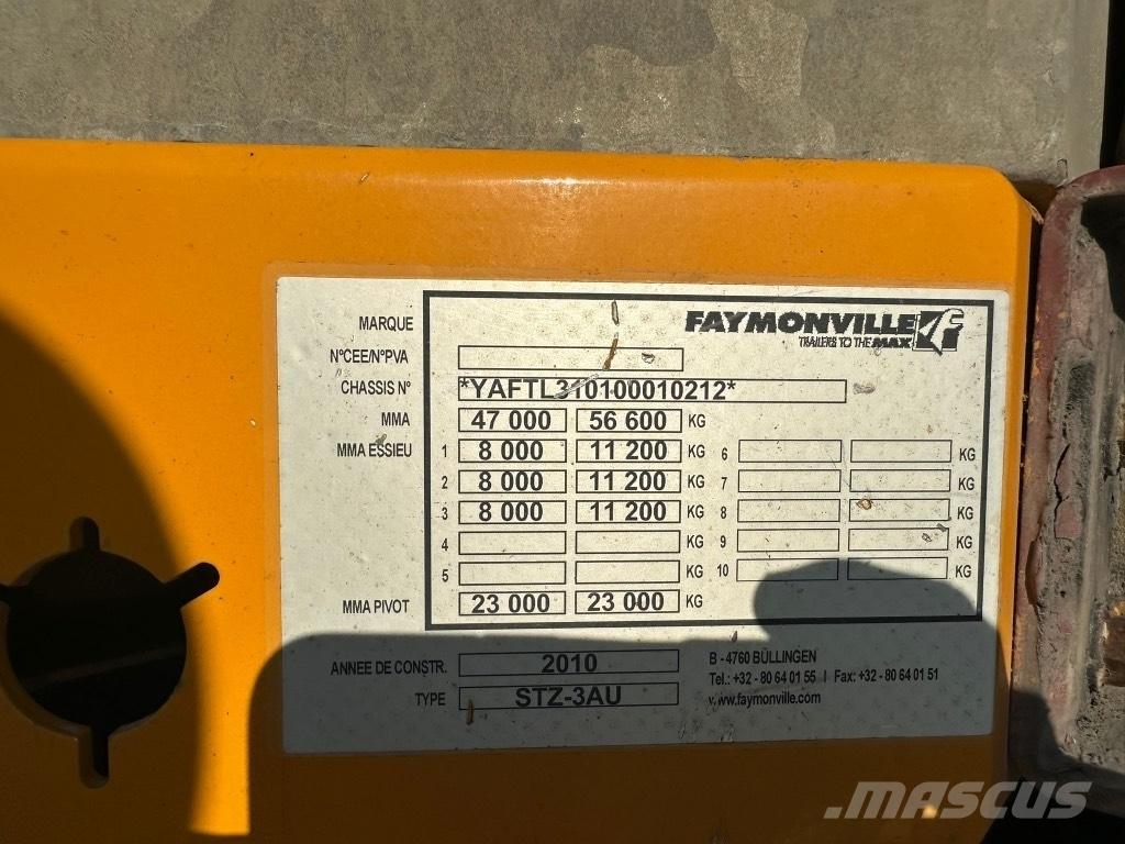 Faymonville STZ-3AU Puoliperävaunulavetit