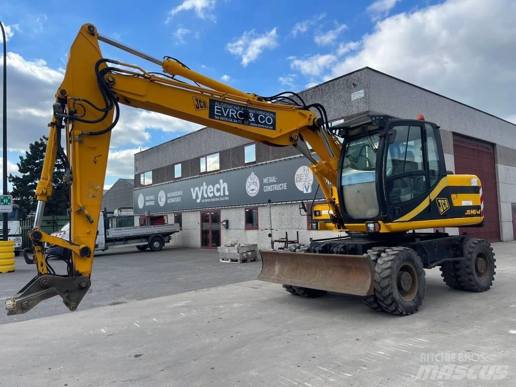 JCB JS 145 W Pyöräkaivukoneet