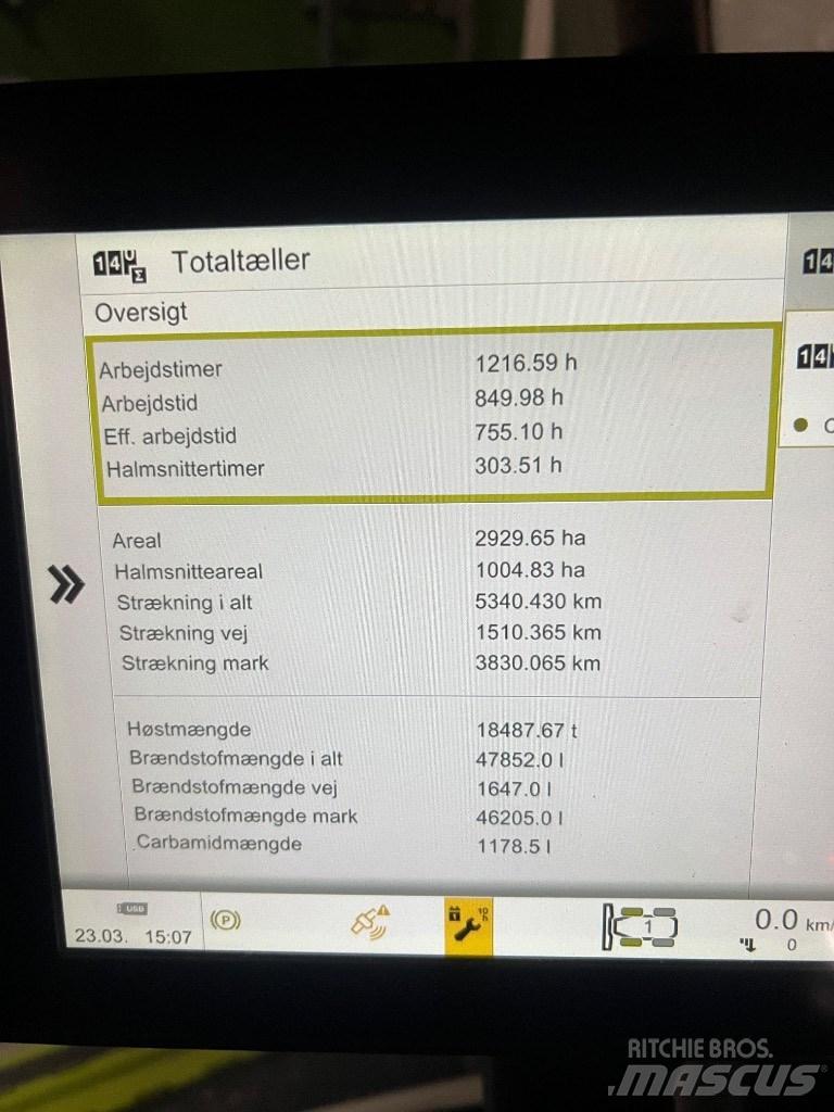 CLAAS Lexion 8700 Leikkuupuimurit