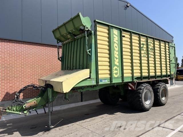 Krone ZX 45 - GL Keräävät noukinvaunut ja silppurivaunut