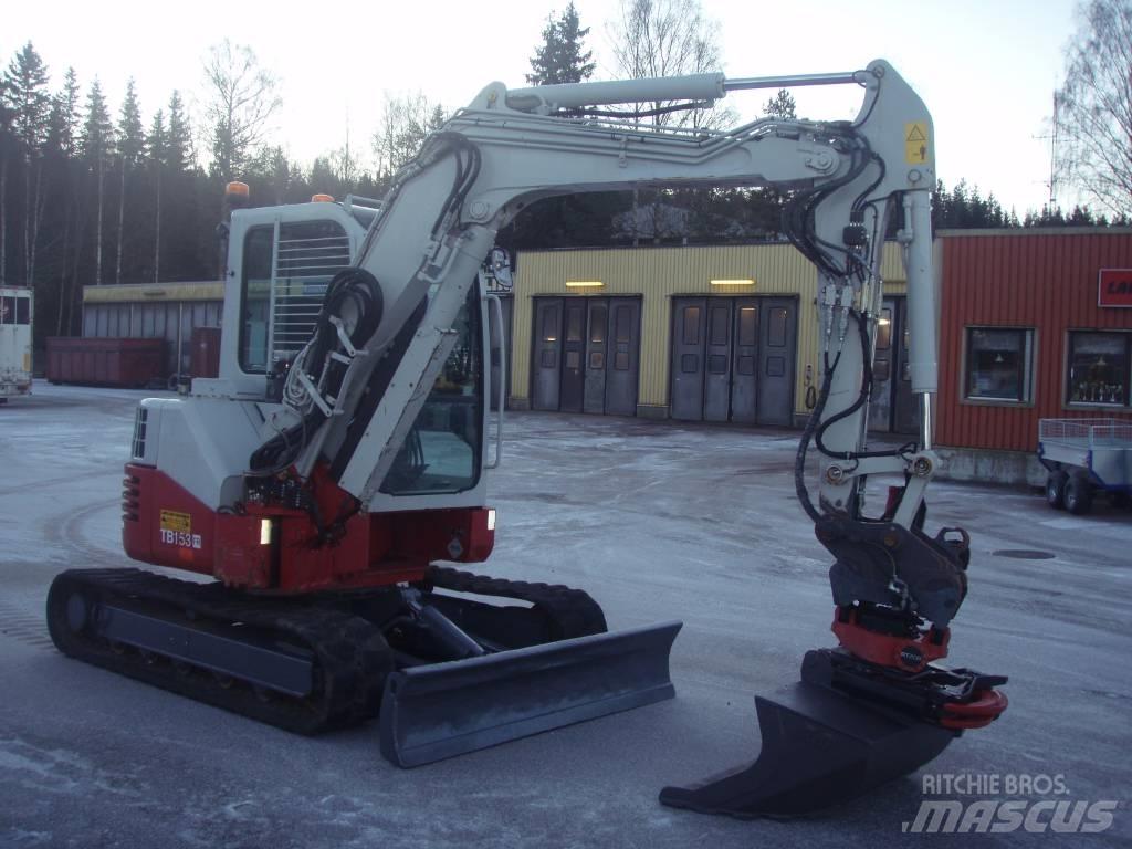 Takeuchi TB153FR Minikaivukoneet < 7t