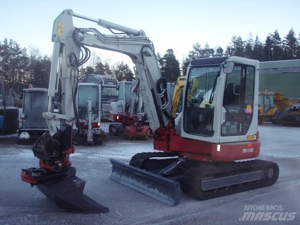 Takeuchi TB153FR Minikaivukoneet < 7t