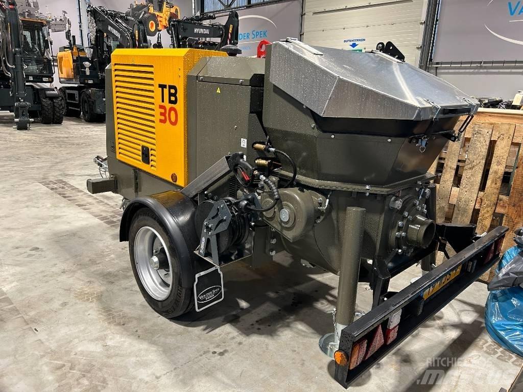Turbosol TB30/T Betonipumppuautot