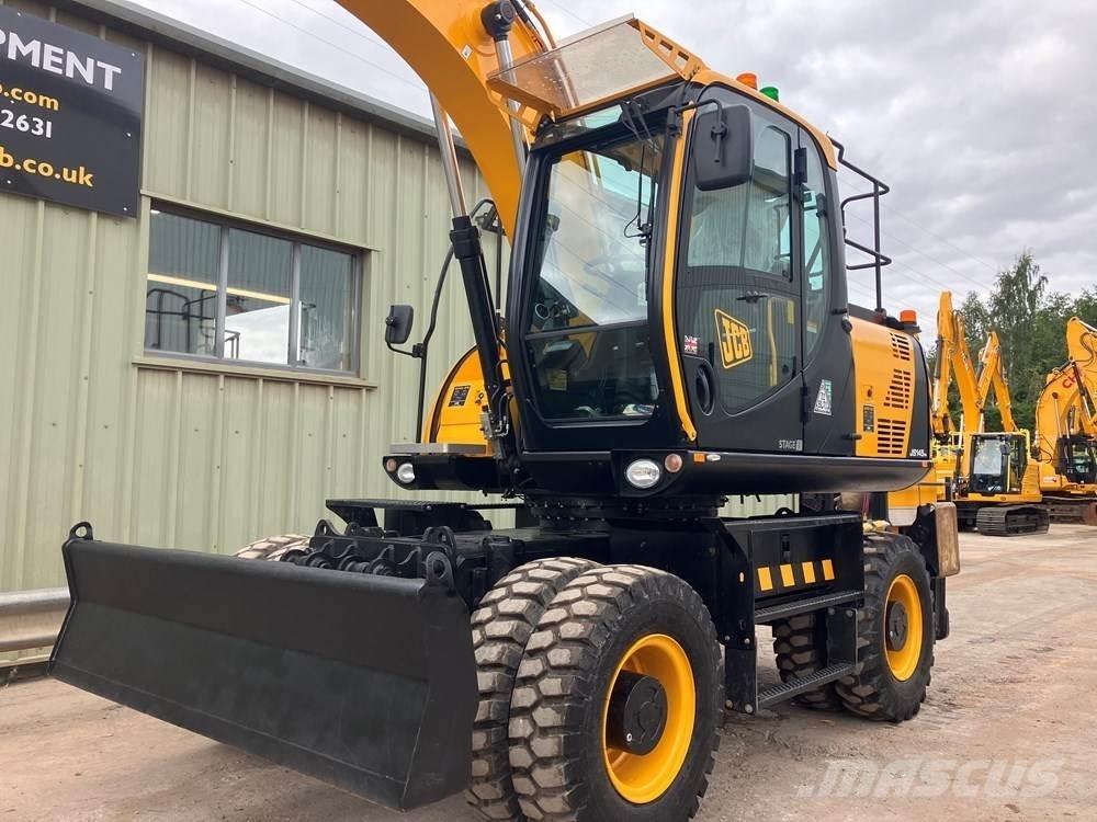 JCB JS145W Pyöräkaivukoneet