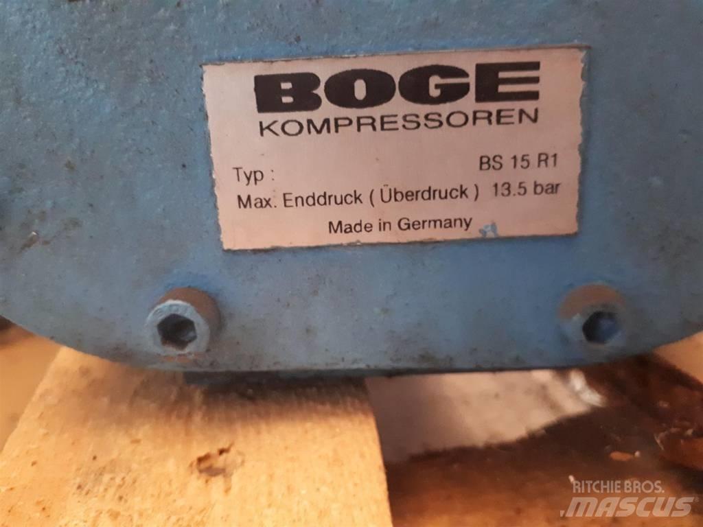 Boge BS15 R1 Kompressoreiden lisätarvikkeet