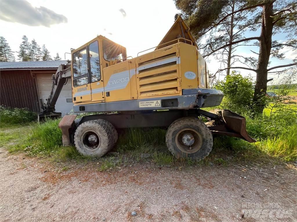 Åkerman EW200 4X4 Pyöräkaivukoneet