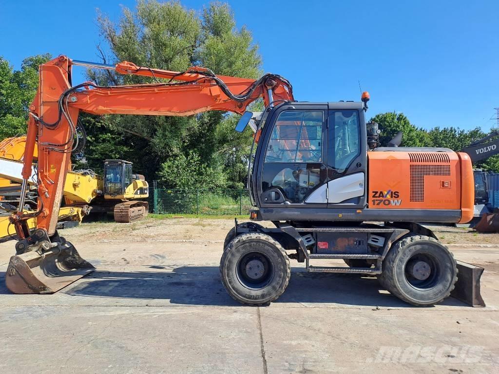 Hitachi ZX 170 W-5 B Pyöräkaivukoneet