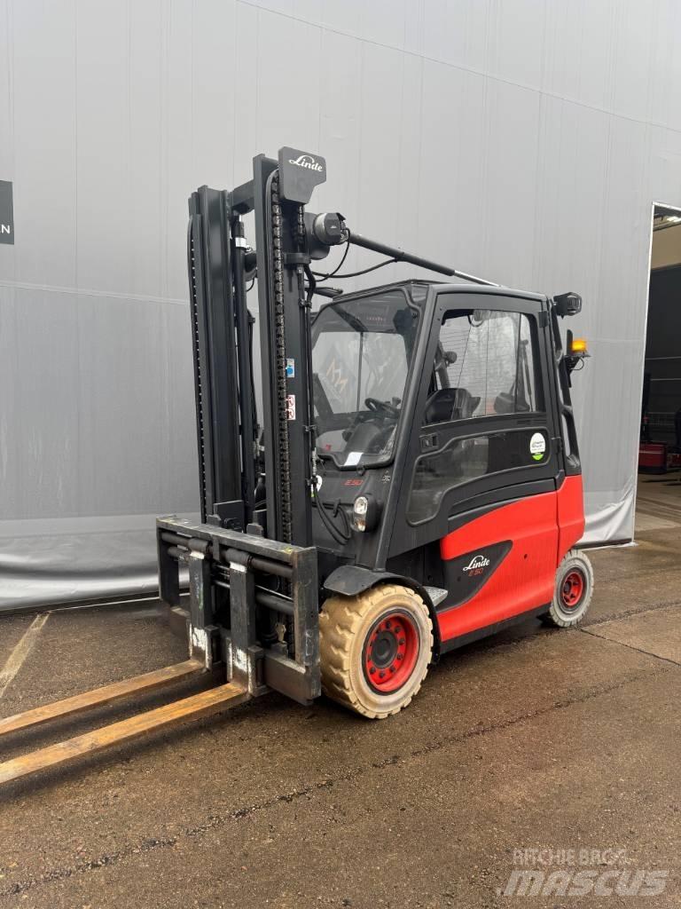 Linde E50HL-01 Sähkötrukit
