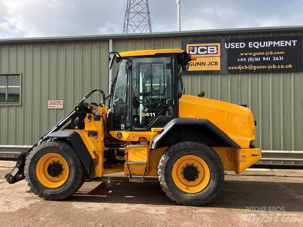 JCB 411 Pyöräkuormaajat