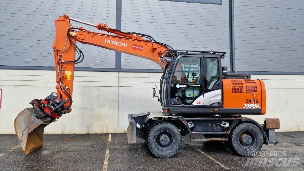 Hitachi ZX140W-6 Pyöräkaivukoneet