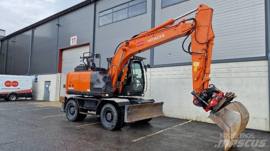 Hitachi ZX140W-6 Pyöräkaivukoneet