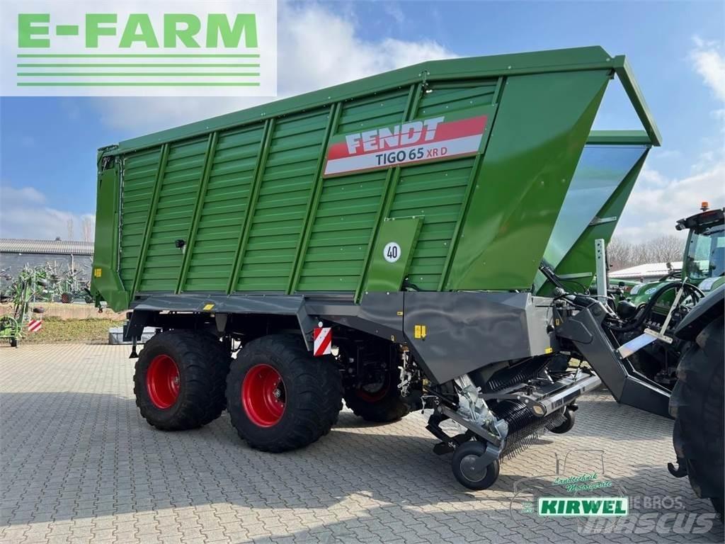 Fendt tigo 65 xr Muut puoliperävaunut