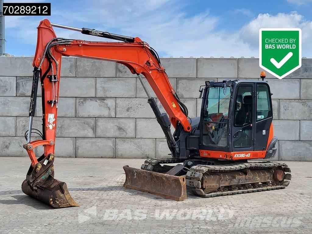 Kubota KX080 -4a Minikaivukoneet < 7t