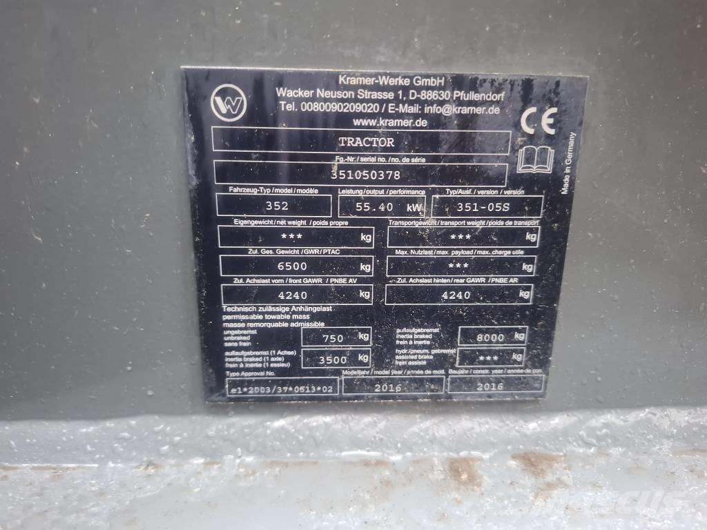 Kramer 8085 Pyöräkuormaajat