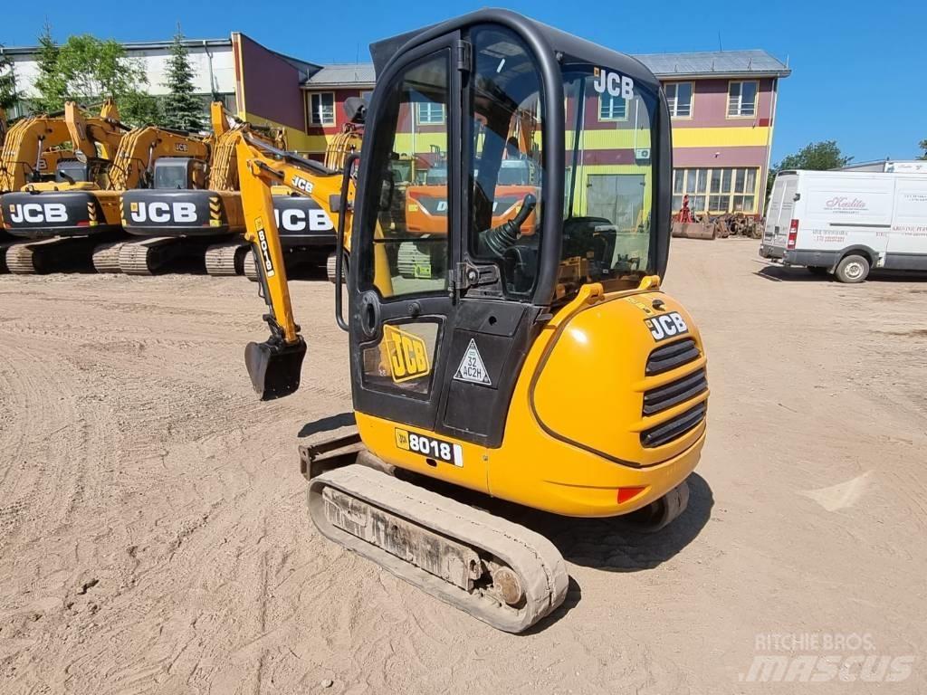 JCB 8018 Minikaivukoneet < 7t