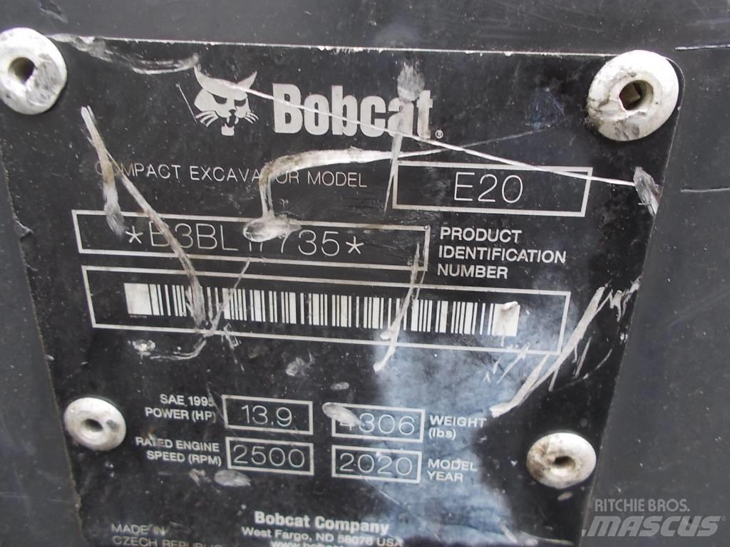 Bobcat E20 Minikaivukoneet < 7t