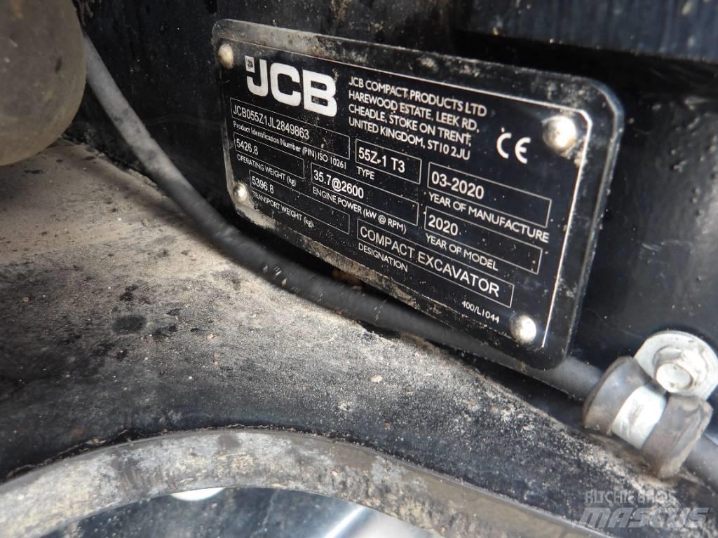 JCB 55Z-1 Minikaivukoneet < 7t