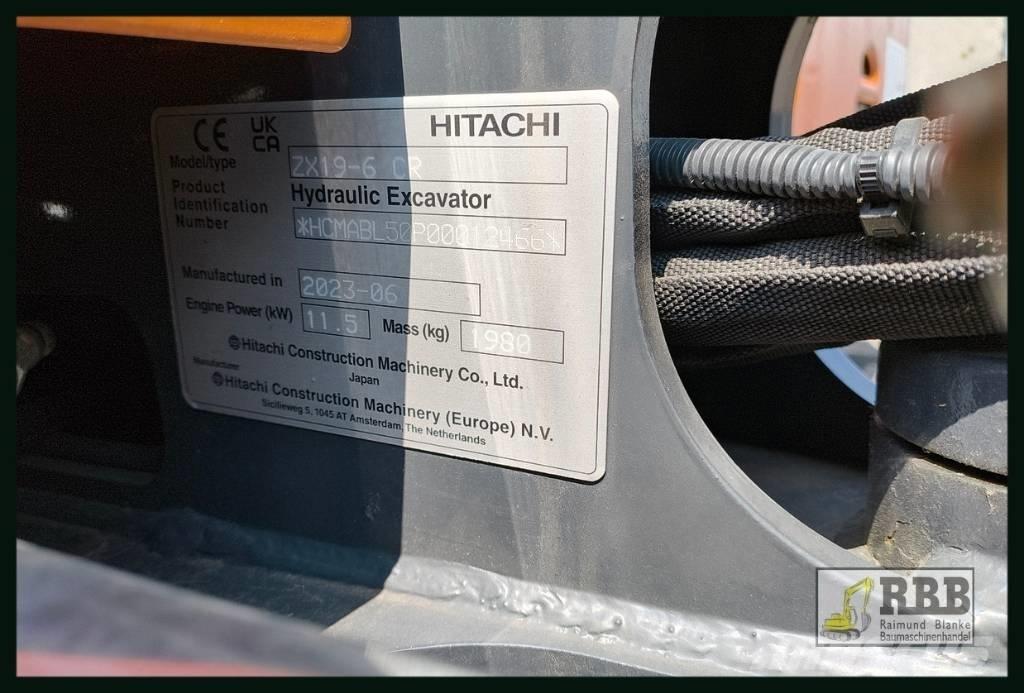 Hitachi ZX 19-6 CR Minikaivukoneet < 7t
