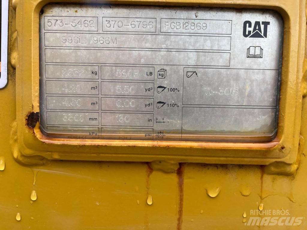 CAT 966 XE Pyöräkuormaajat