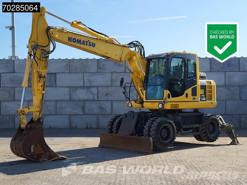 Komatsu PW148 -8 Pyöräkaivukoneet