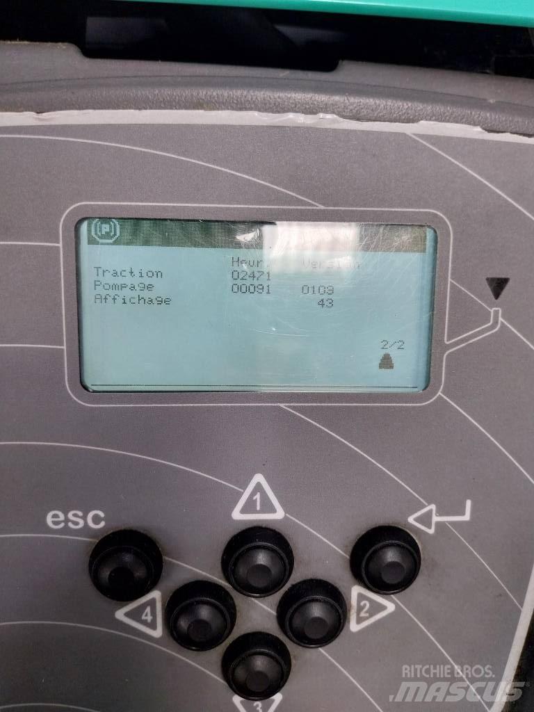 Mitsubishi SBV 16 N Ajettavat pinoamisvaunut