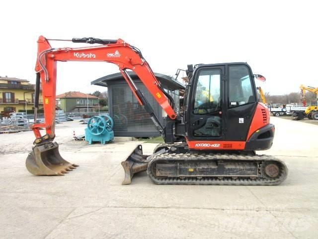 Kubota KX 080-4a2 Telakaivukoneet