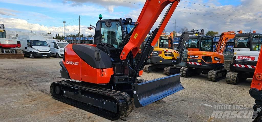 Kubota KX 080-4 Midikaivukoneet 7t - 12t