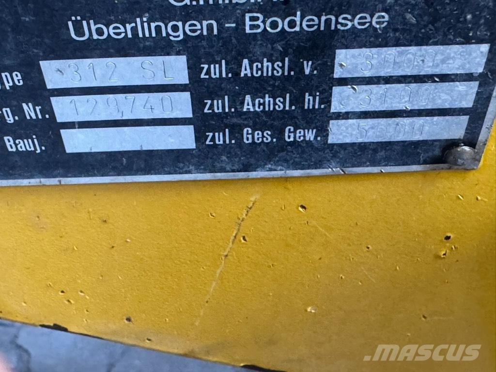 Kramer-allrad 312 SL Pyöräkuormaajat